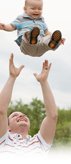 dad tossing baby dad tossing baby