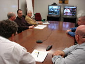 IRU transition team members Jim Little, Chad Williams, Frank Reese, Tony Pascarella, Andrew Benn and John Yirku 