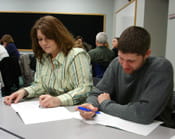 Michelle Gregory and Bob Platte