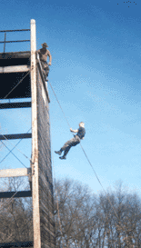 Image of: ChalleNGe Cadets Repelling