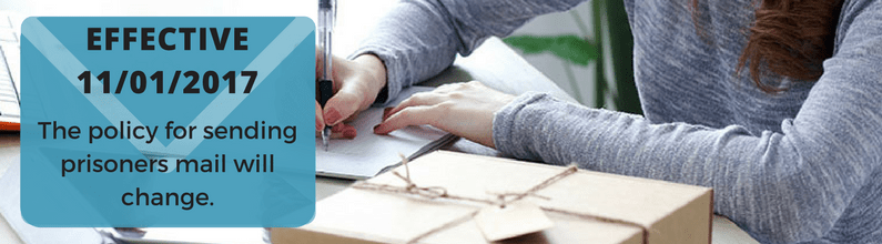 Prisoner Mail Policy will be updated with new requirements Prisoner Mail Policy will be updated with new requirements