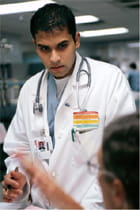 doctor with patient