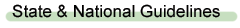 state and national guidelines label
