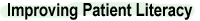 patient literacy label