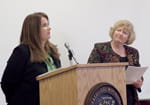 DELEG employee Bethann Courtney and her former mentor, Beverly Matulis