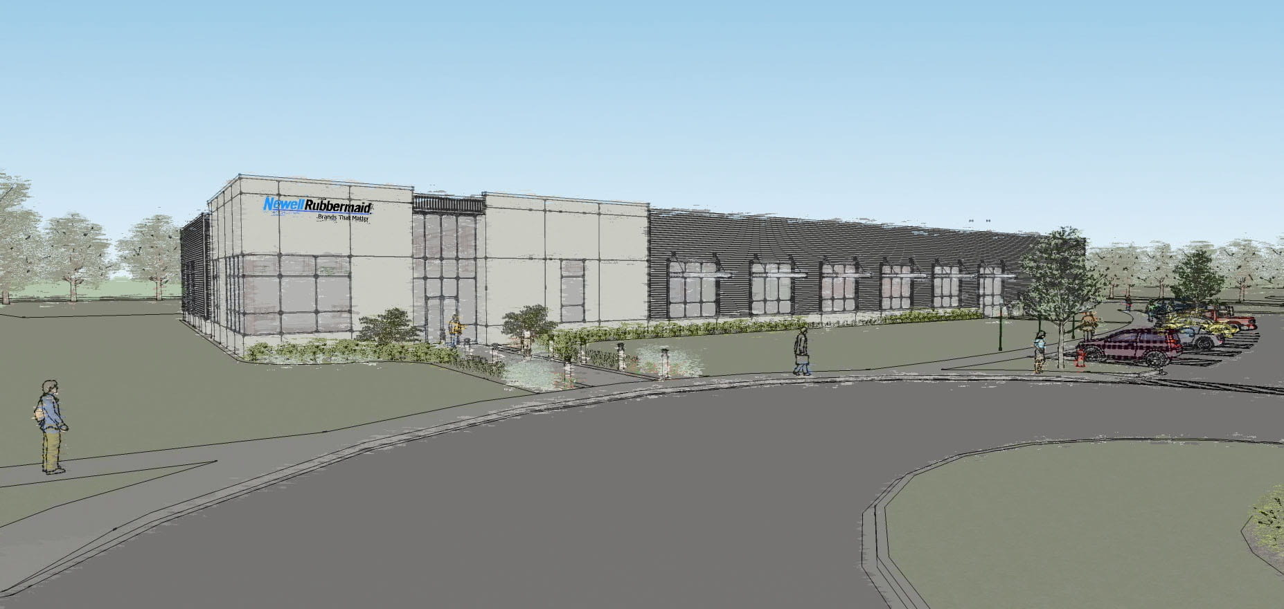 Newell Rubbermaid design center rendering