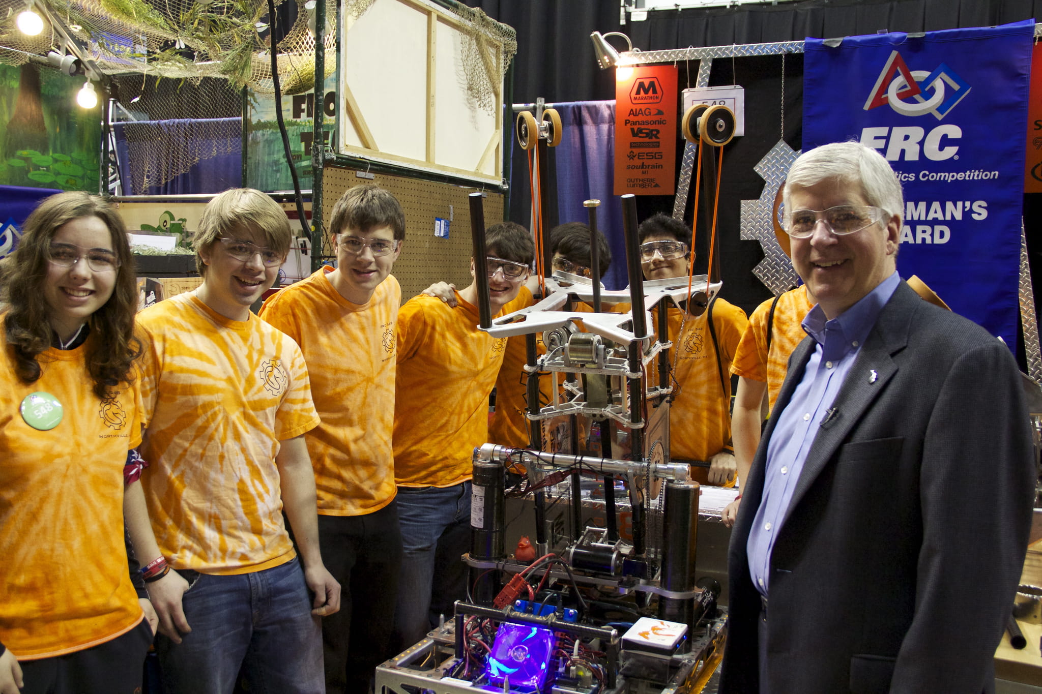 Snyder Blog Ten things you need to know about FIRST Robotics in Michigan