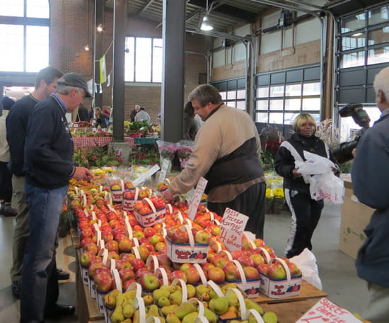 Apples at the Eastern Market