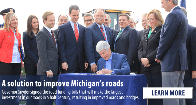 Learn about the solution to improve Michigan's roads and bridges