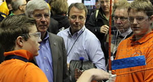 One Tough Nerd Meets the Robots