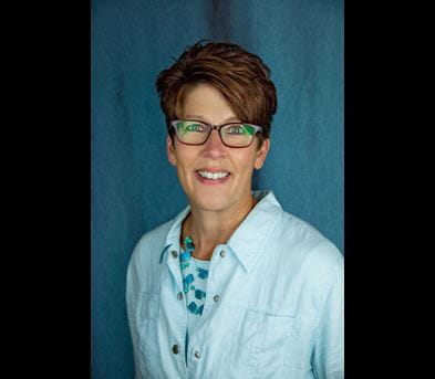 woman wearing glasses