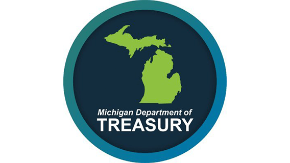Treasury logo.
