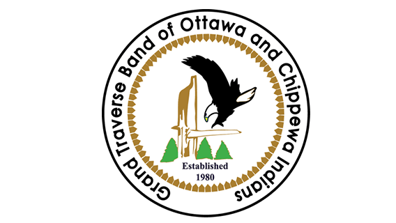 Grand Traverse Band of Ottawa and Chippewa Indians logo.