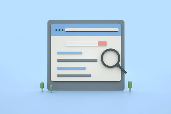 Online website resources vector image