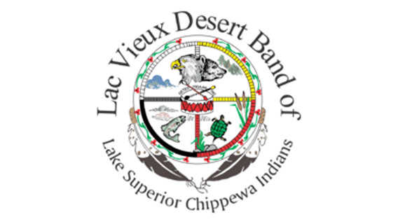 Lac Vieux Desert Band of Lake Superior Chippewa Indians logo.