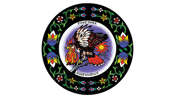 Pokagon Band of Potawatomi Indians logo.