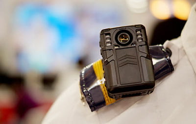 body worn camera to capture photos and video during law and order situations by police officers