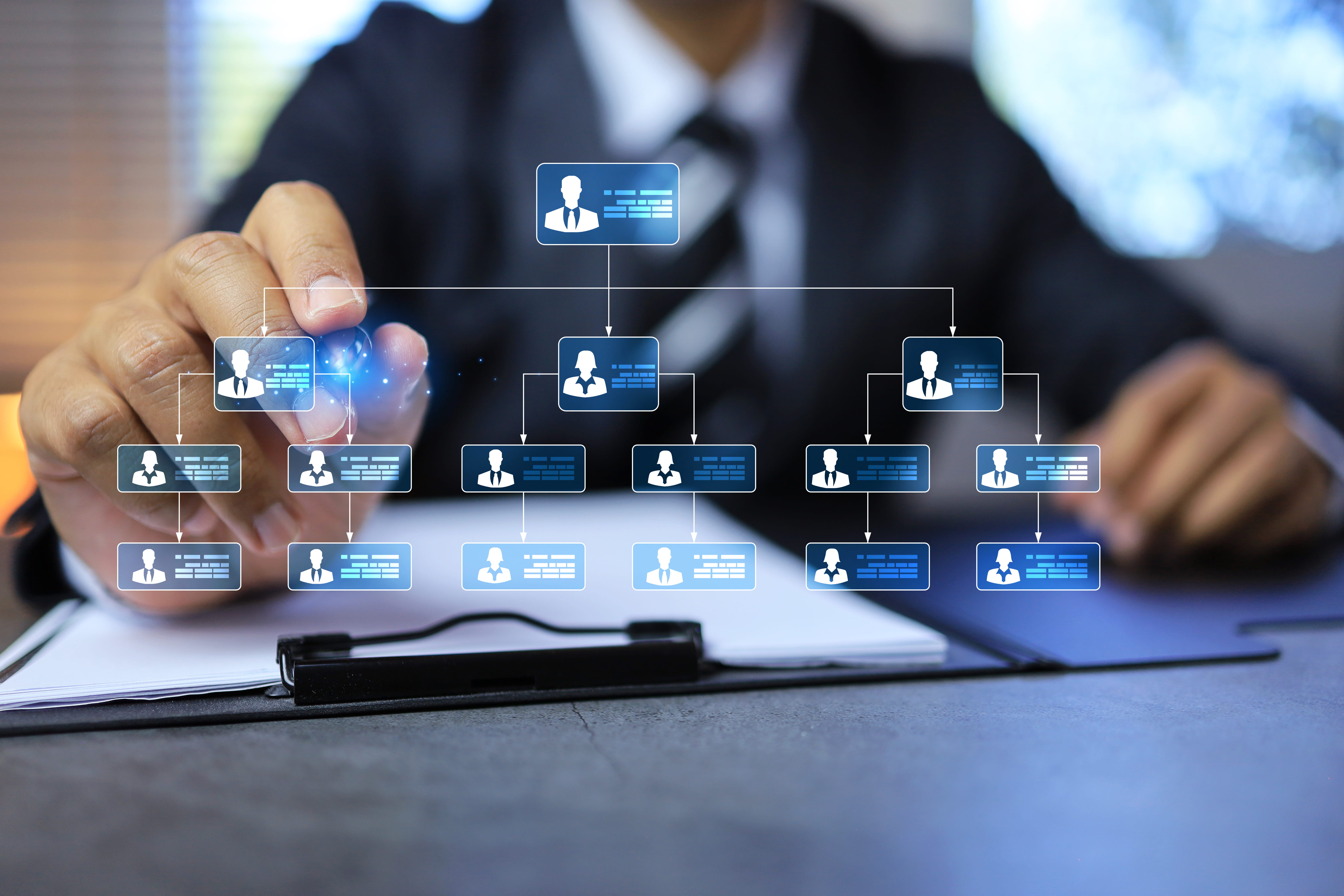 Employee organization chart