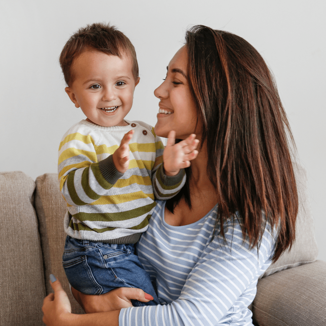 mother and son