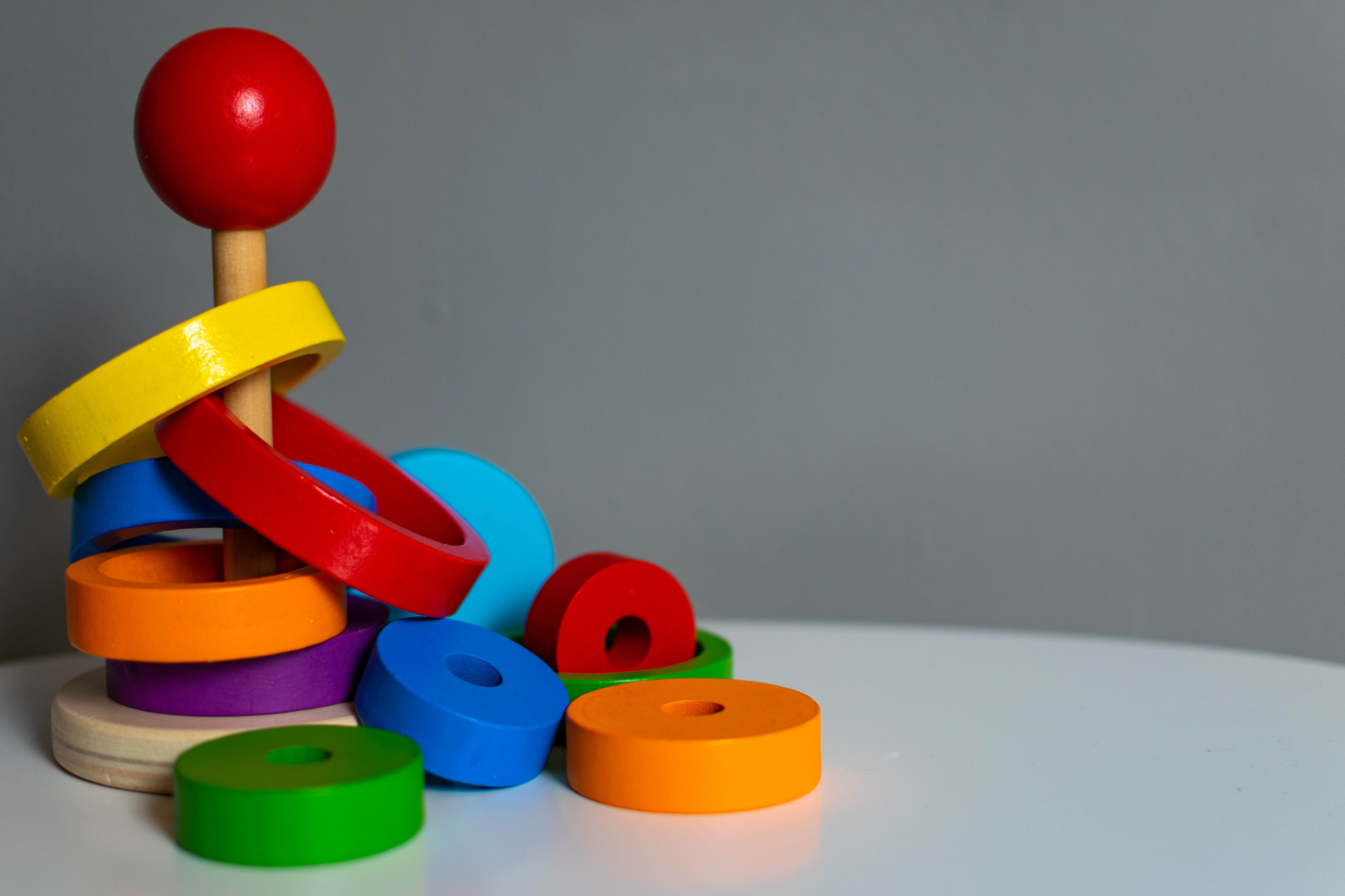 Photo of a colorful child's toy
