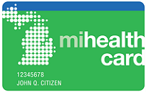 Michigan Medicaid mihealth Sample Card