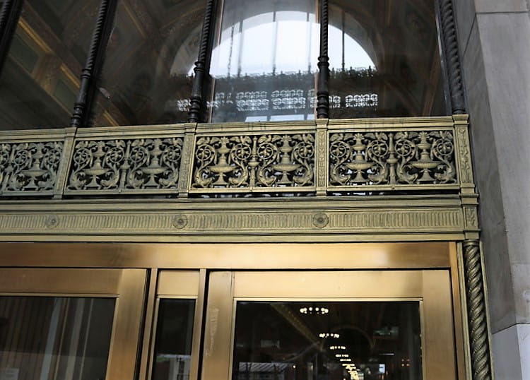 Cadillac Place - side entrance