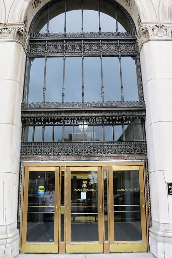 Cadillac Place Doors