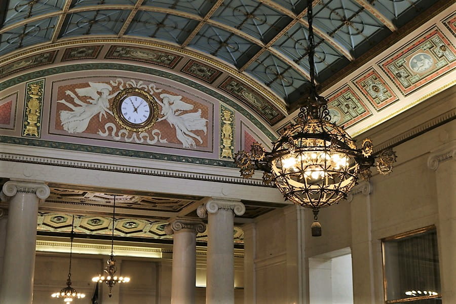Cadillac Place - main hall
