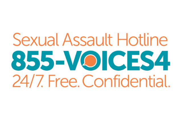 Sexual Assault Hotline 27/4, Confidential, and Free