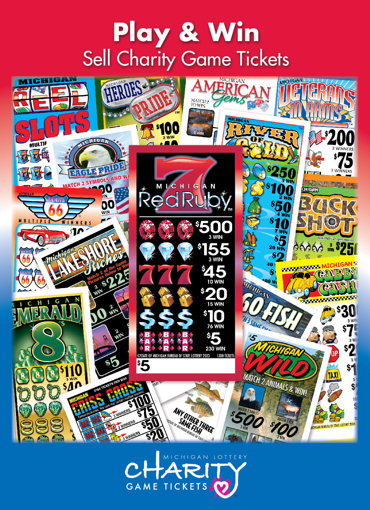 Club Charity Game Ticket Catalog Cover 2023