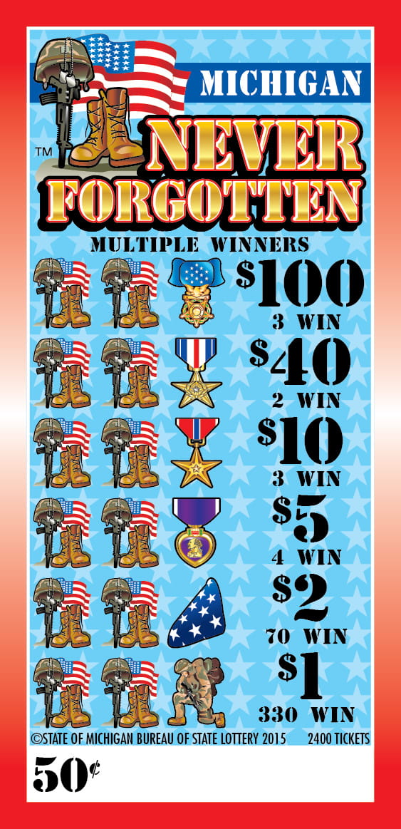 50 cent Never Forgotten charity game ticket