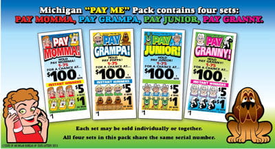 Pay Me Pack Charity Game Ticket
