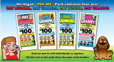 Pay Me Pack Charity Game Ticket