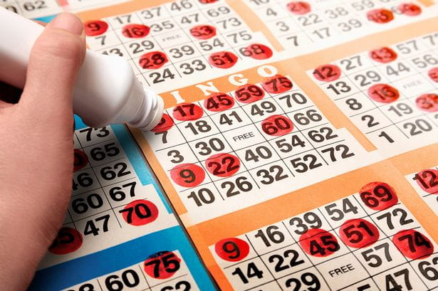 dabbing bingo paper