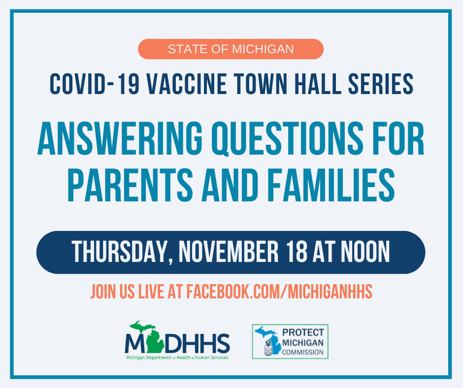 November 10 Vaccine Town Hall - Parents and Families