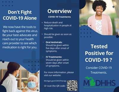 COVID-19 Treatments Brochure