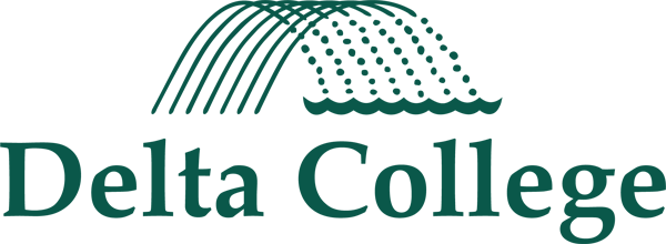 Delta College logo.