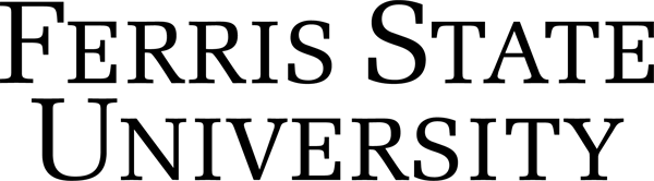 Ferris State University logo.