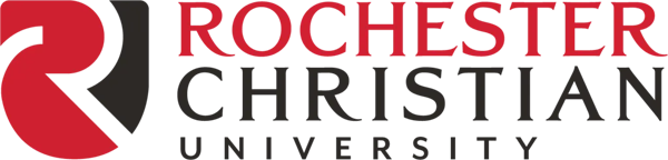 Rochester Christian University logo.