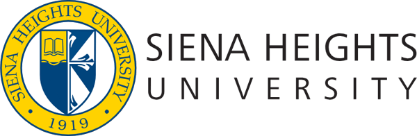 Siena Heights University logo.