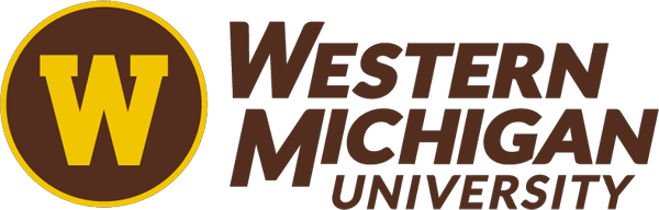 Western Michigan University logo.