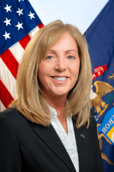 Deputy Director Julie Hamp.