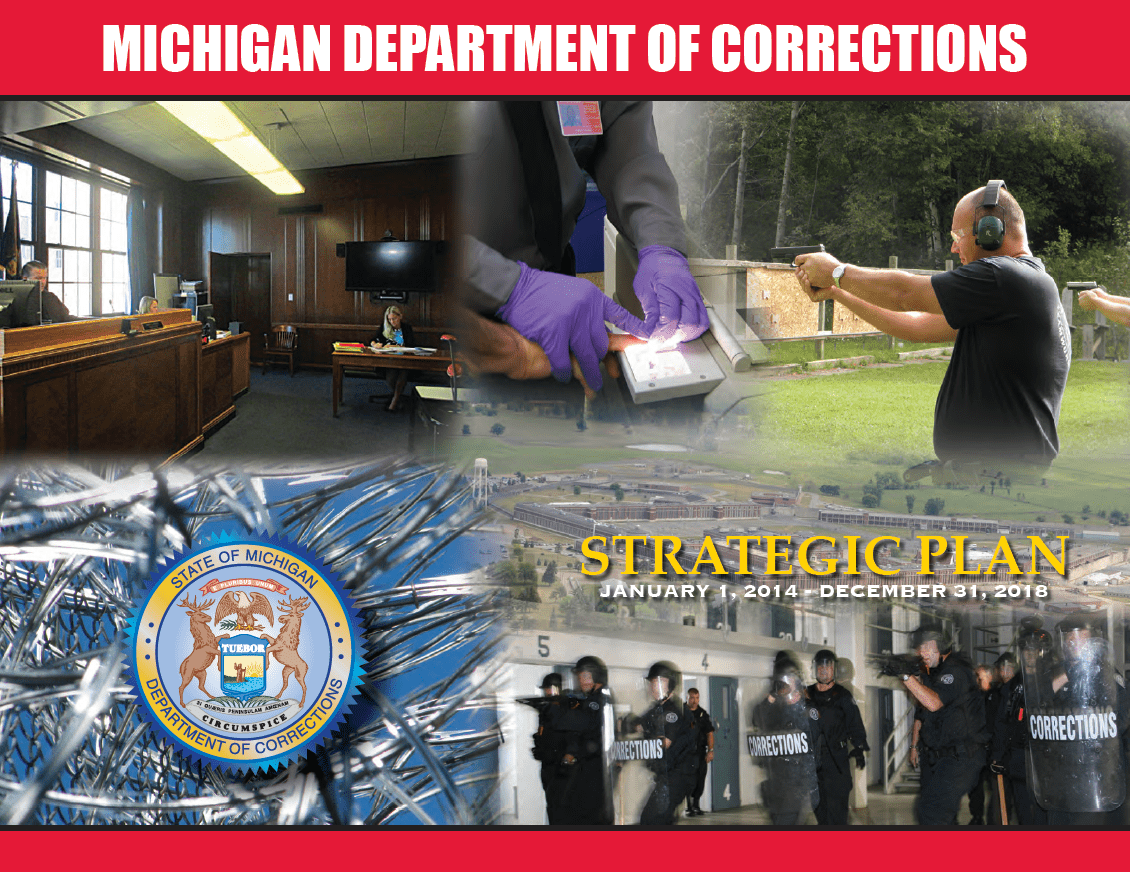 Image of MDOC's 2014-2018 Strategic Plan