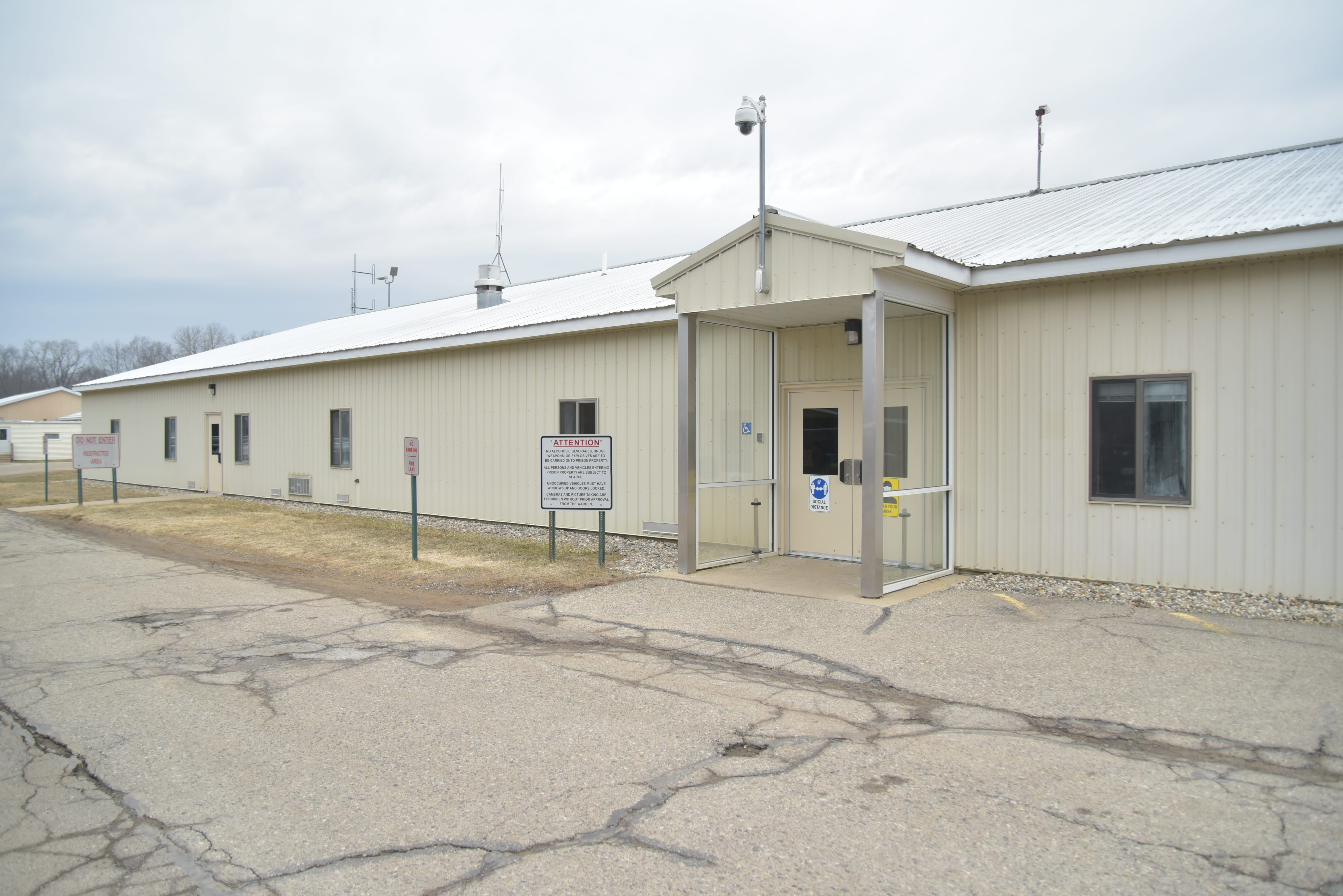 Administration building at Cooper Street Correctional Facility