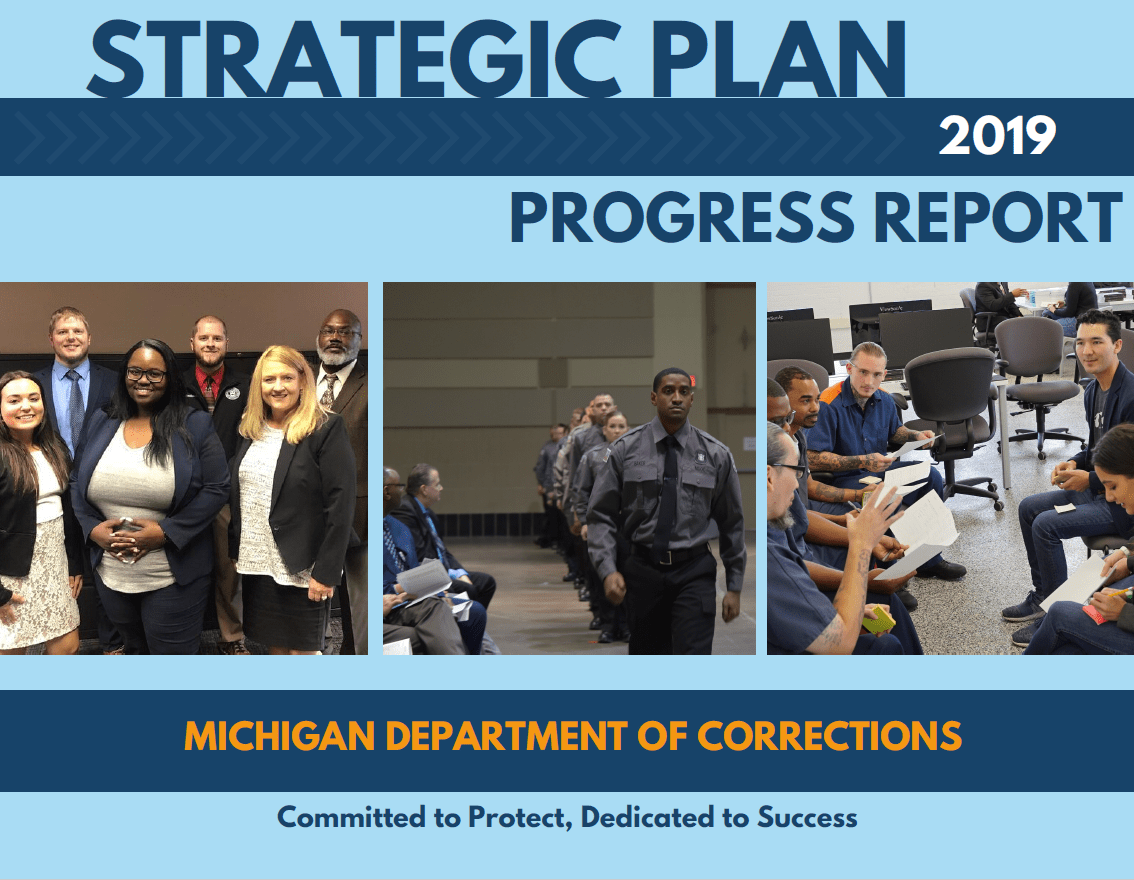 Image of MDOC 2019 Strategic Plan Progress Report