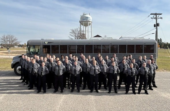 Academy students of the John Davids Class of the Northern Region Training Academy