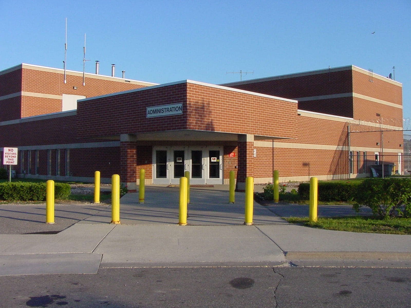 Administration building at Macomb Correctional Facility