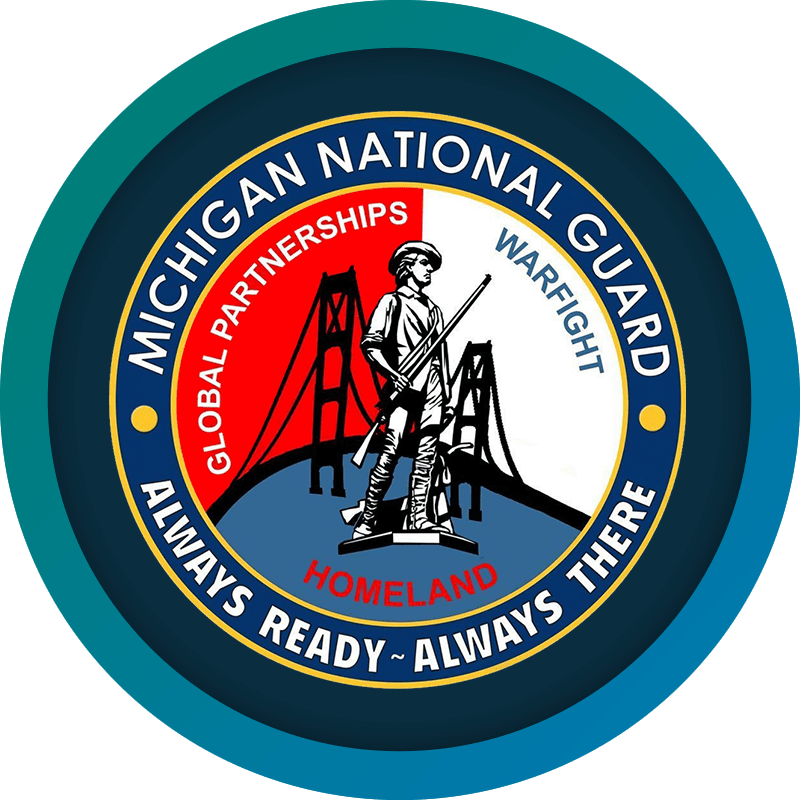 Image of the Michigan National Guard logo