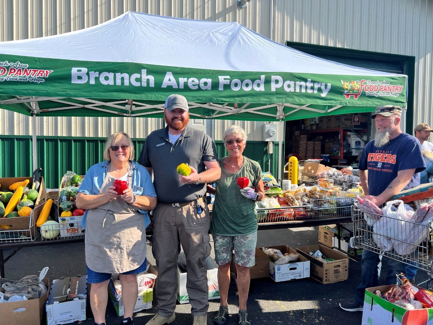 MDOC Garden Program at Food Bank