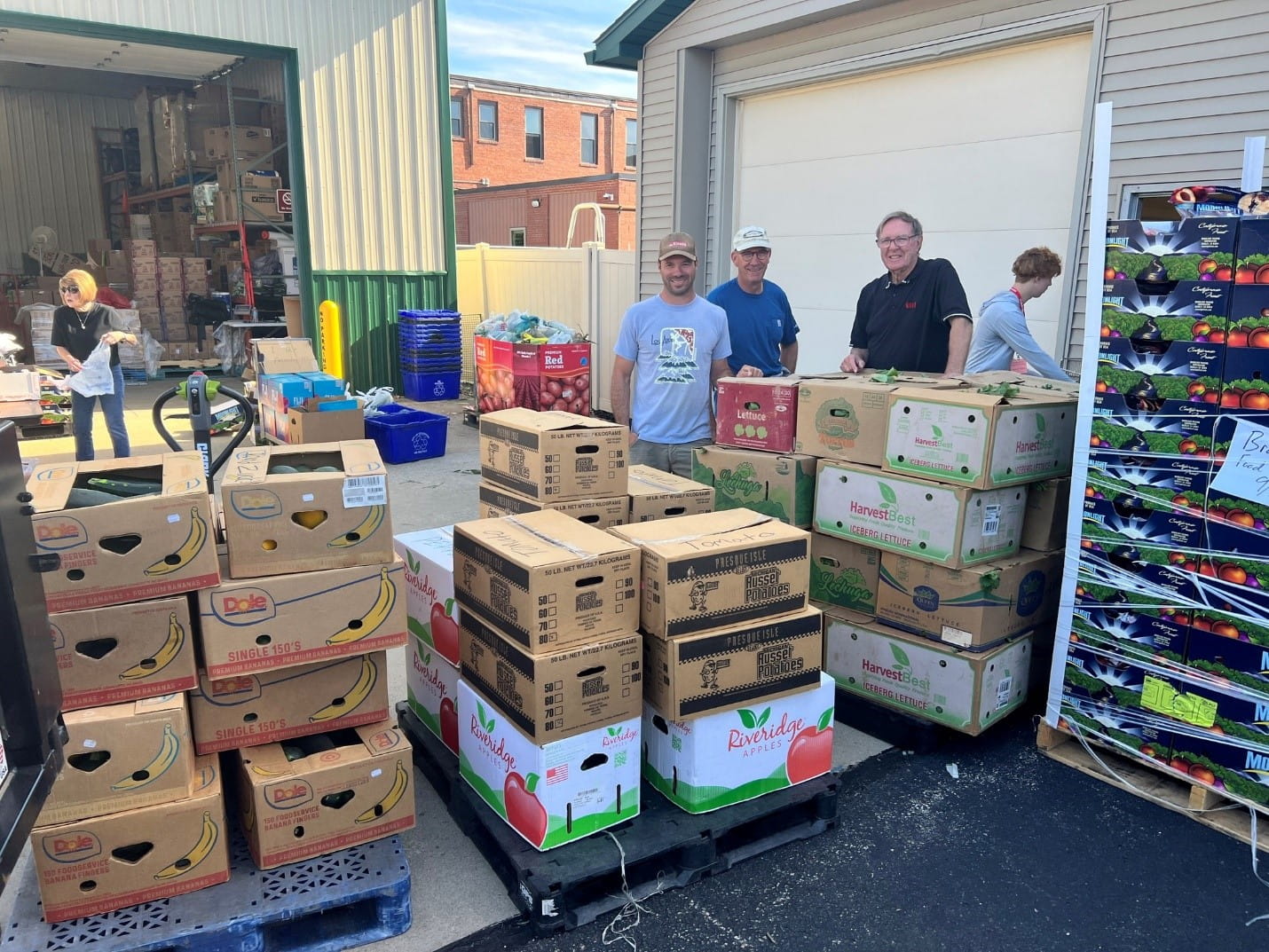 MDOC Garden Program at Food Bank